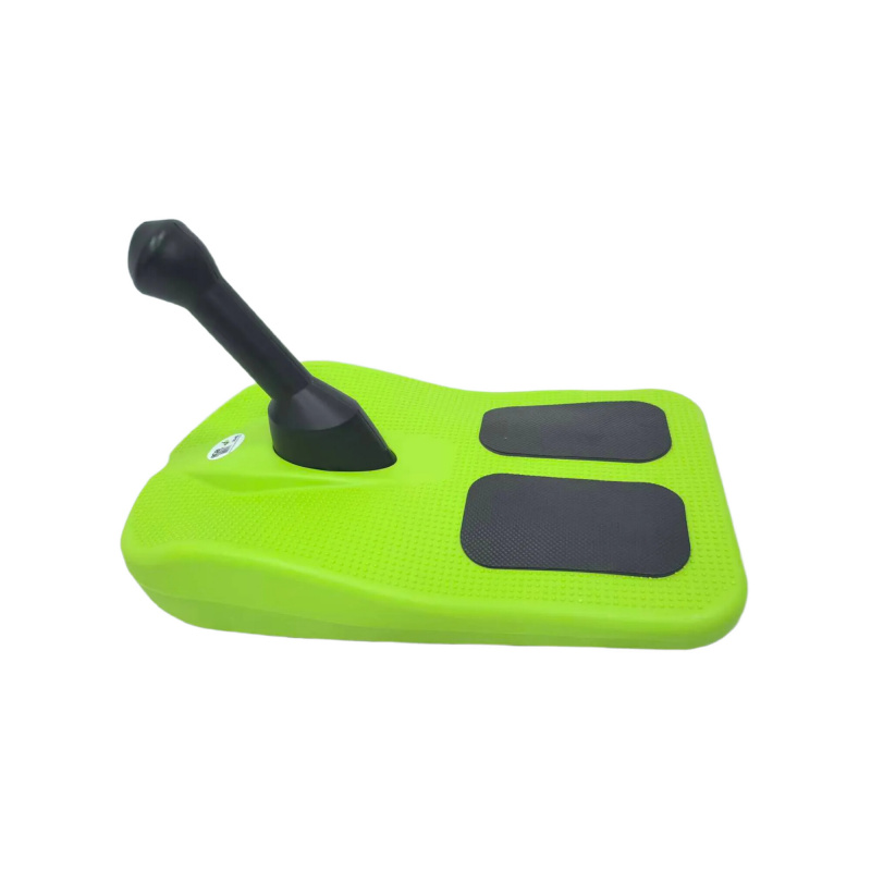 Aga Kinder Schlitten DS494 Grün, Stabile Bob-Kinderschlitten aus Kunststoff, stabiler Griff, schöne und hochwertige Schneeschlitten, Bobs für Kinder