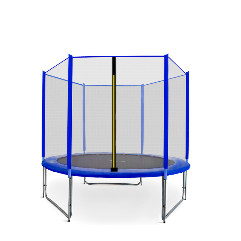Aga SPORT PRO Trampolin 180 cm 6 ft Blau + Schutznetz