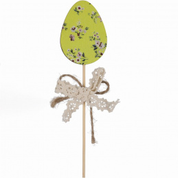 Jajko drewniane na piku wielkanocne