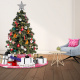 Aga Weihnachtsbaum Tanne Tannenbaum Christbaum 220 cm, Künstlicher Weihnachtsbaum, Tannenbaum mit ständer, Christbaum, Kunstbaum Weihnachten