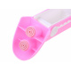 Kindertoilettensitz Trittstufen ZA4348 Weiss / Rosa