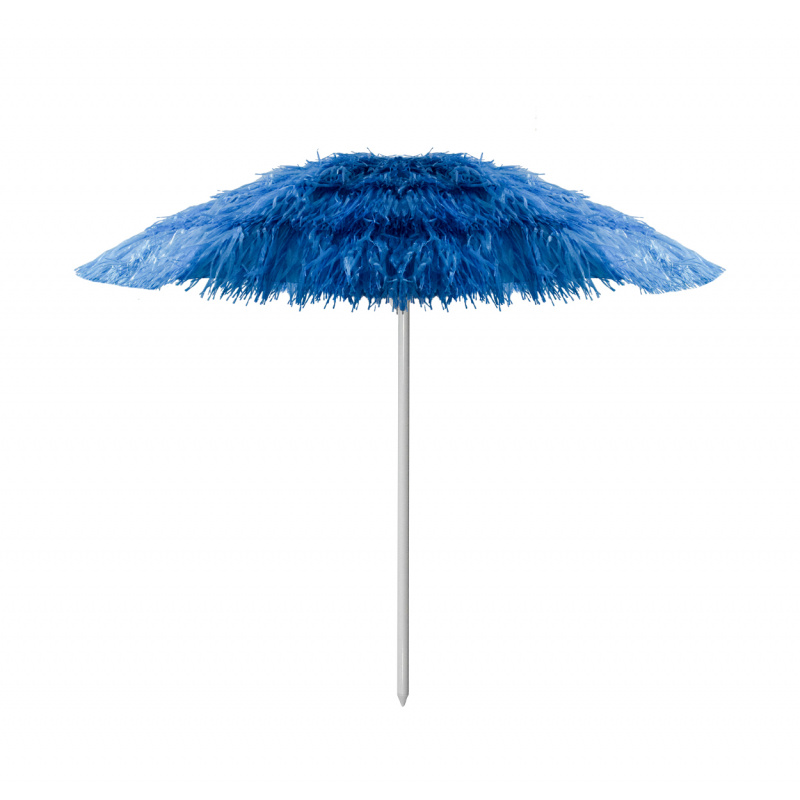 Linder Exclusiv Sonnenschirm, Strandschirm,UV-Schutz 30,Hawaii Blau