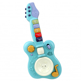 Aga4Kids Interaktive Kindergitarre Blau