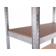 Aga 2x Steckregal, Werkstattregal,Schwerlastregal, Lagerregal, Metallregal 174x75x30 cm, 5 Böden, raglast gesamt 375 kg
