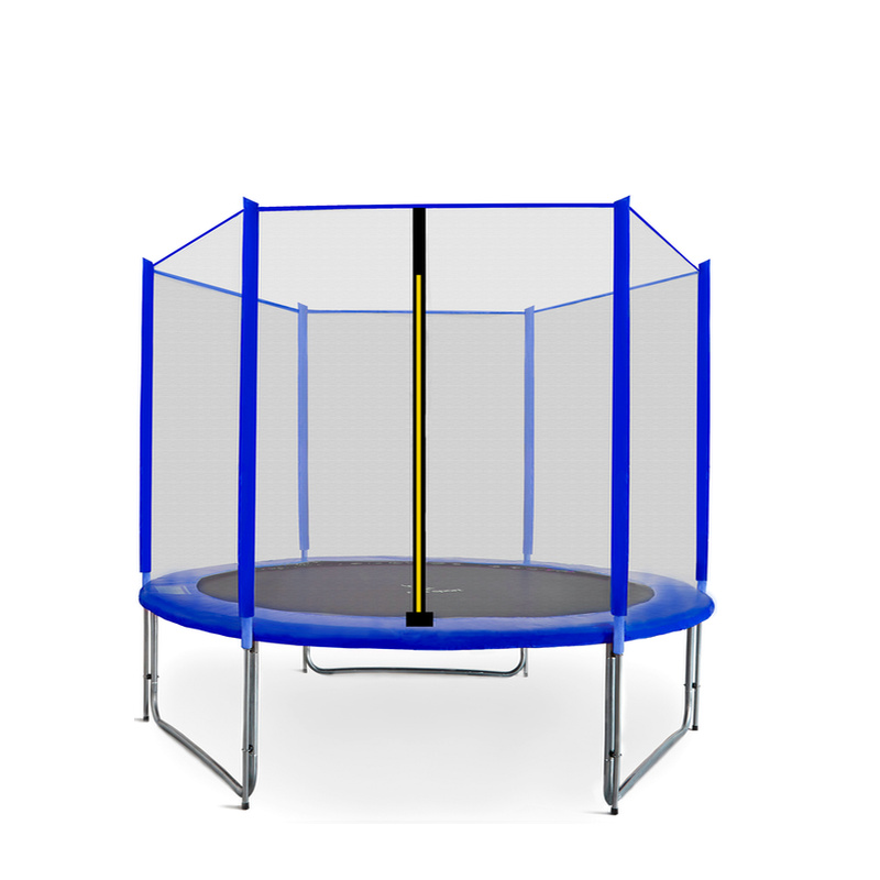 Aga SPORT PRO Trampolin 244 cm 8 ft Blau + Schutznetz