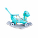 Aga4Kids Kunststoff-Schaukelpferd 2-in-1 DS3803 Blau