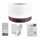 Aga Aroma Diffusor MRDI13 mit Led-Beleuchtung, Luftbefeuchter, Raumbefeuchter Dunkelbraun