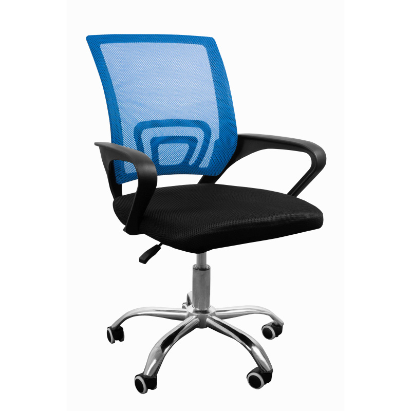 Aga Bürostuhl,Schreibtischstuhl,Drehstuhl MR2076 Blau