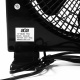 Aga Bodenventilator 30 cm Schwarz