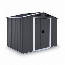 Aga Gartenhaus 248x193x179 cm Dunkelgrau