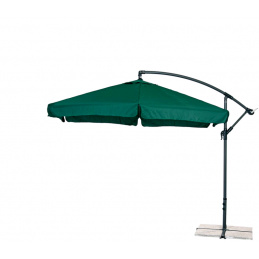 Aga Sonnenschirm, Gartenschirm EXCLUSIV GARDEN 300 cm Dunkelgrün