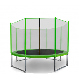 Aga SPORT PRO Trampolin 335 cm Hellgrün + Schutznetz