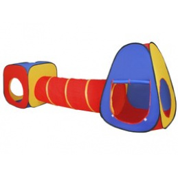 3in1-Zelt für Kinder - farbig ISO 4826