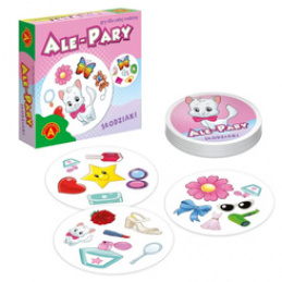 Alexander Gra karciana Ale pary - Słodziaki - okrągłe karty GR0804 uniwersalny