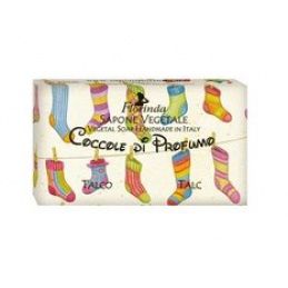 Naturalne mydło roślinne w kostce dla dzieci Słodki Puder 100 g FLORINDA uniwersalny