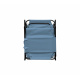 Aga Klappbarer Garten-Liegestuhl mit Baldachin Hellblau