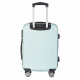 Aga Travel Hartschalen-Koffer Rollkoffer Reisekoffer Gepäck ABS Material mit Code Schloss und 4 Rollen MR4663 Mint