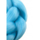 Haar Canel synthetische Zöpfe Ombre blau ISO