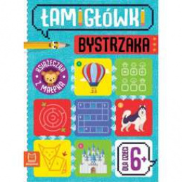 Aksjomat Łamigłówki bystrzaka. Książeczka z małpką. 6+ KS0702 uniwersalny