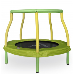 Aga Trampolin 116 cm Hellgrün/Gelb