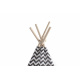 Aga4Kids Kinder Teepee Zelt ZigZag Weiß