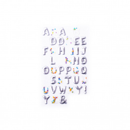 Aga4Kids Selbstklebende Buchstaben DS8101SP