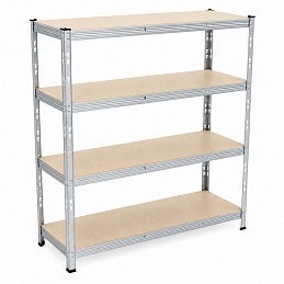 Linder Exclusiv Metallregal 160x60x180 cm 4 Böden