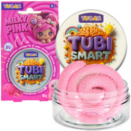 Tubi Smart plastelina sensoryczna Milky Pink rozciąga się strzela odbija się ZA6129 uniwersalny