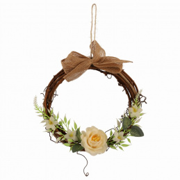 Dekoracja do powieszenia z kokardką