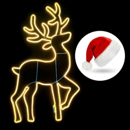 LD3 WĄŻ ŚWIETLNY RENIFER LED NEON OZDOBA