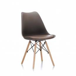 Aga Esszimmerstuhl MR2035Brown, Skandinavisch Design Küchenstühle Stuhl Braun