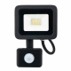 LED-Strahler RODIX PREMIUM mit PIR-Sensor LED-Strahler Aussen/Innen LED Scheiwerfer Wasserdichte - 10W - IP65 - 850Lm - kaltweiß - 6000K - 36 Monate Garantie