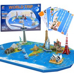3D Puzzle Weltkarte ZA1581