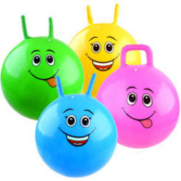 Hüpfende Kugel mit Ohren 42cm ZA2780