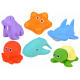 Gummi-Meerestiere 6er Set A3510