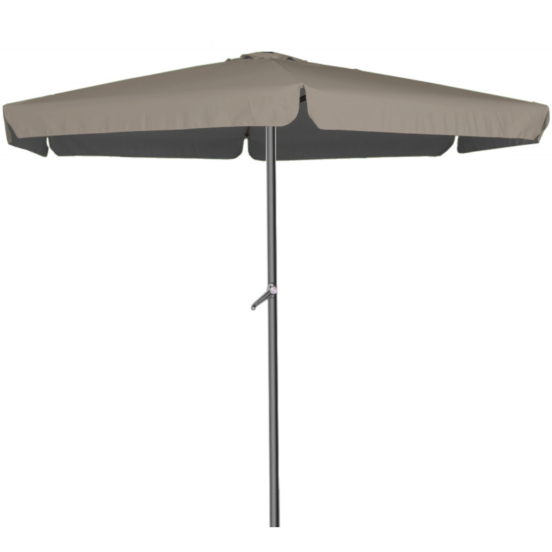 Linder Exclusiv Sonnenschirm, Gartenschirm 400 cm Taupe