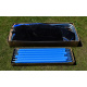 Aga SPORT TOP Trampolin,Kindertrampolin mit Sicherheitsnetz  244 cm 8 ft Blau