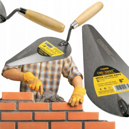 Zednické hladítko z uhlíkové oceli 20 cm