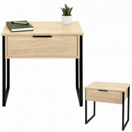 Szafka nocna z szufladą do sypialni LOFT Szafka nocna z szufladą do sypialni LOFT