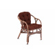 Aga Rattan-Garnitur SITA Choco Dunkelbraun