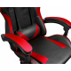 Aga Spielstuhl, Bürostuhl,Drehbarer Spielstuhl, Gamingstuhl, Racing Schreibtischstuhl,Chefsessel MR2080 Schwarz - Rot