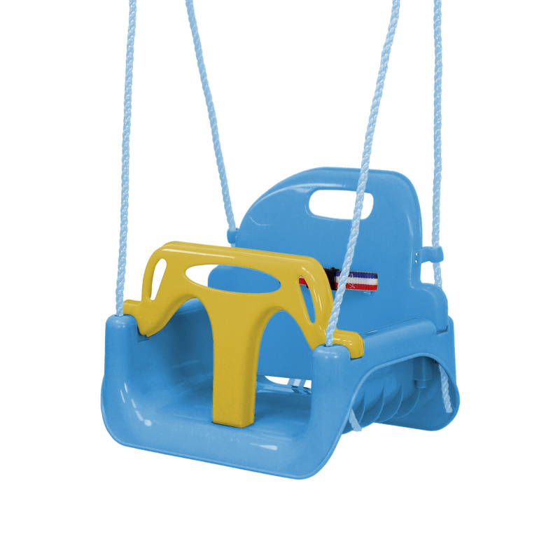 Aga4Kids Kinderschaukel mit Umrandung Blau