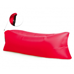 Aga Selbstaufblasbar Tasche LAZY BAG Rot