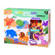 Knetmasse Set Dinosaurier Form ZA4293
