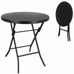 Stolik okrągły ogrodowy składany - 60 cm Stolik okrągły ogrodowy składany - 60 cm
