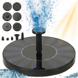 Solární zahradní fontána plovoucí 16 cm