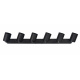 LED Deckenleuchte VIKI LED-Deckenlampe LED-Deckestrahler 6x GU10 schwarz