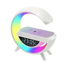 L45F GŁOŚNIKIEM BLUETOOTH LAMPKA BUDZIK     MOON 2