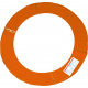 Aga SPORT FIT Trampolin 180 cm 6 ft Orange + inneres Schutznetz