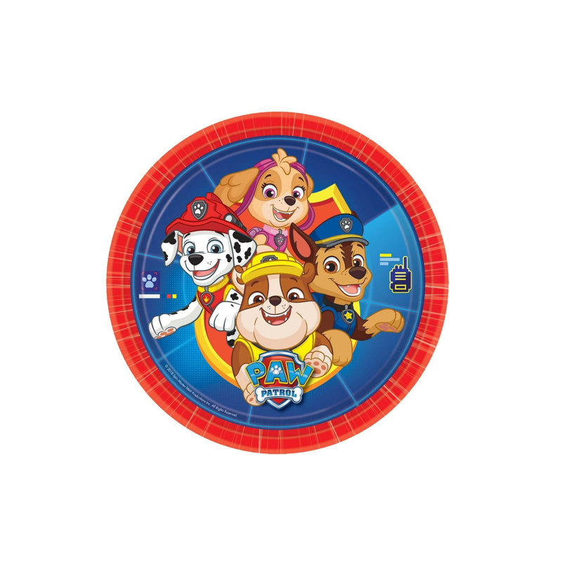 Paw Patrol Pappteller Paw Patrol 20 cm 8 Stück
